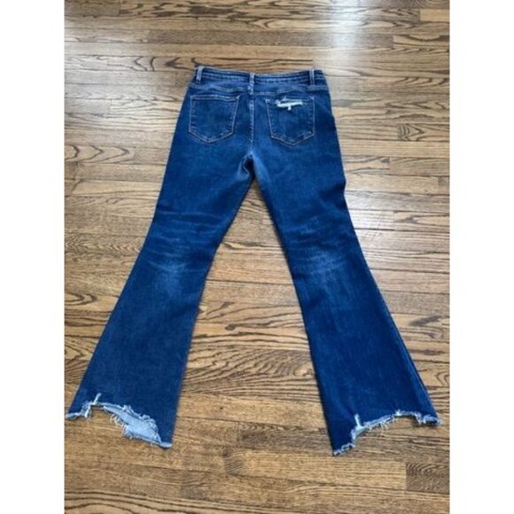 Lot of 3 Flying Monkey Sasha Mid Rise Ankle Flare Jeans Size 30 - Picture 7 of 7